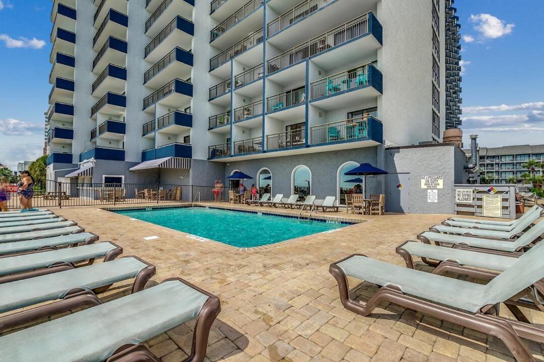 Oceanfront 2Br At Blue Water Villa Myrtle Beach Exterior foto