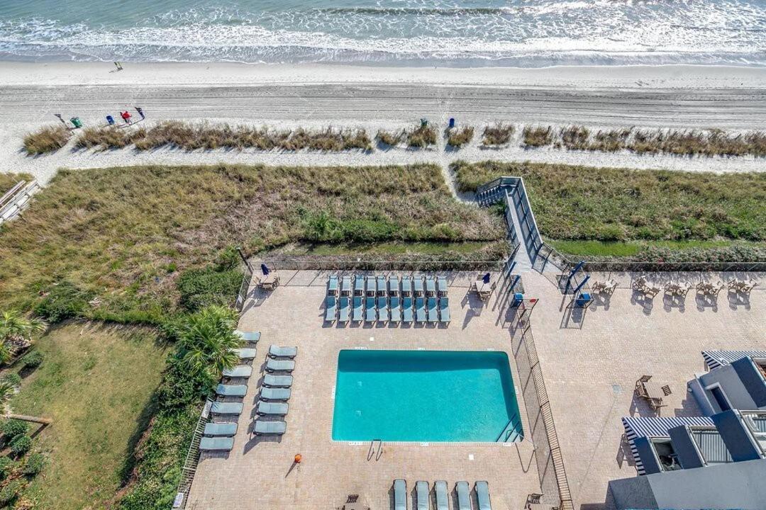 Oceanfront 2Br At Blue Water Villa Myrtle Beach Exterior foto