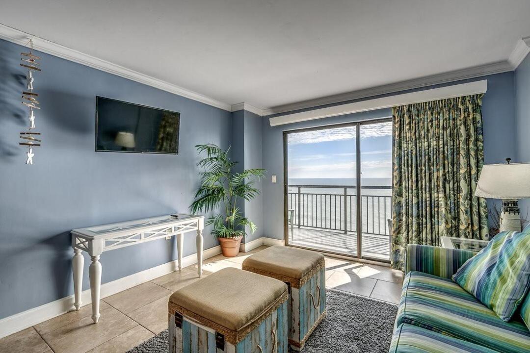 Oceanfront 2Br At Blue Water Villa Myrtle Beach Exterior foto