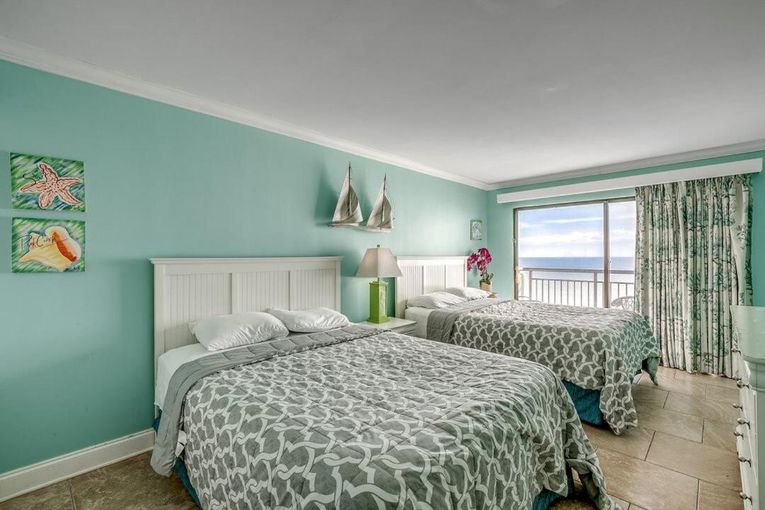 Oceanfront 2Br At Blue Water Villa Myrtle Beach Exterior foto